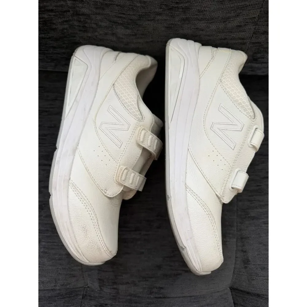 Size 10.5 - New Balance 928 V3 Hook and Loop White Womens Walking Shoes
